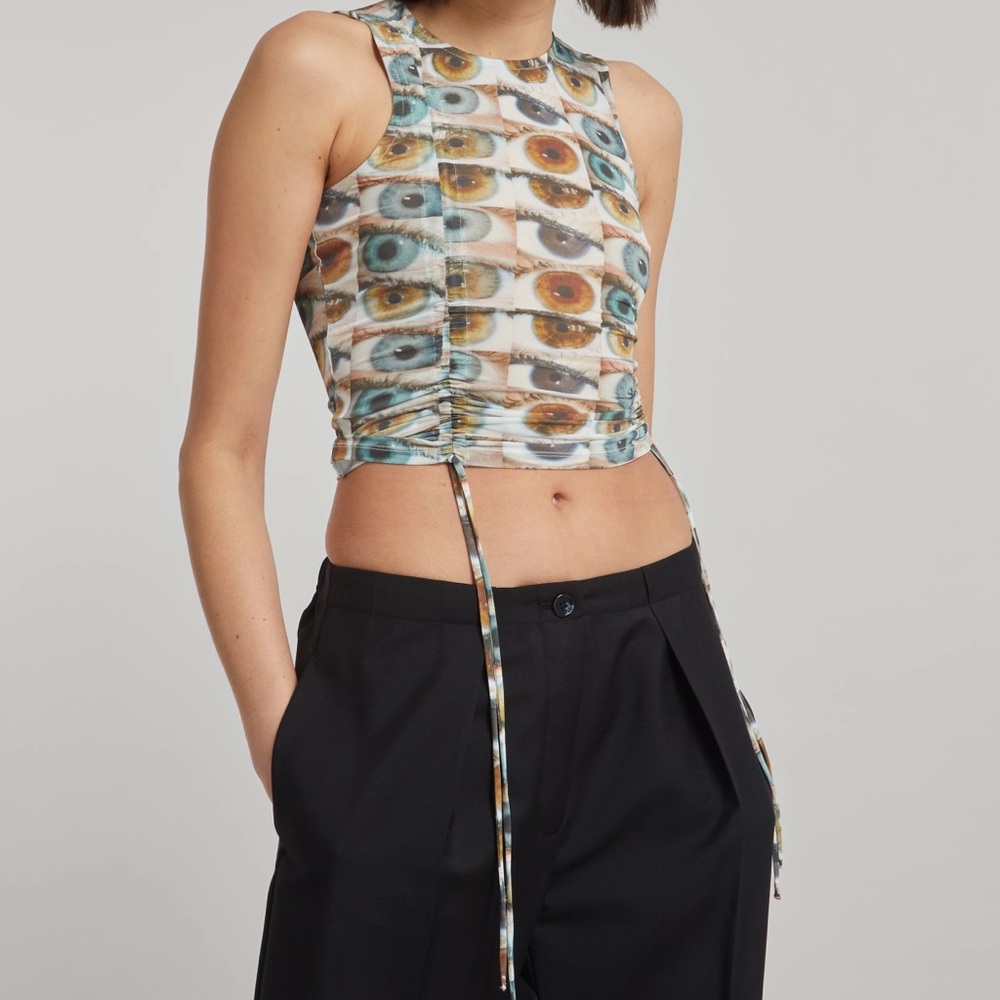 Paloma Wool Baviera Eye Print Tank-Top